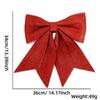 Pearl Stylish Cotton Glitter Bow Ornaments Ideal For Holiday Decor And Diy Projects Craft