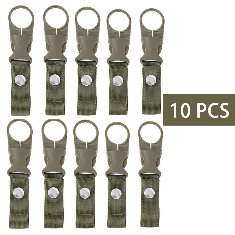 Gurtbandschnalle Haken Wasserflaschenhalter Clip Outdoor Nylon EDC Klettern Karabiner Gürtel Rucksack Aufhänger Camp Karabiner Gürtelclip