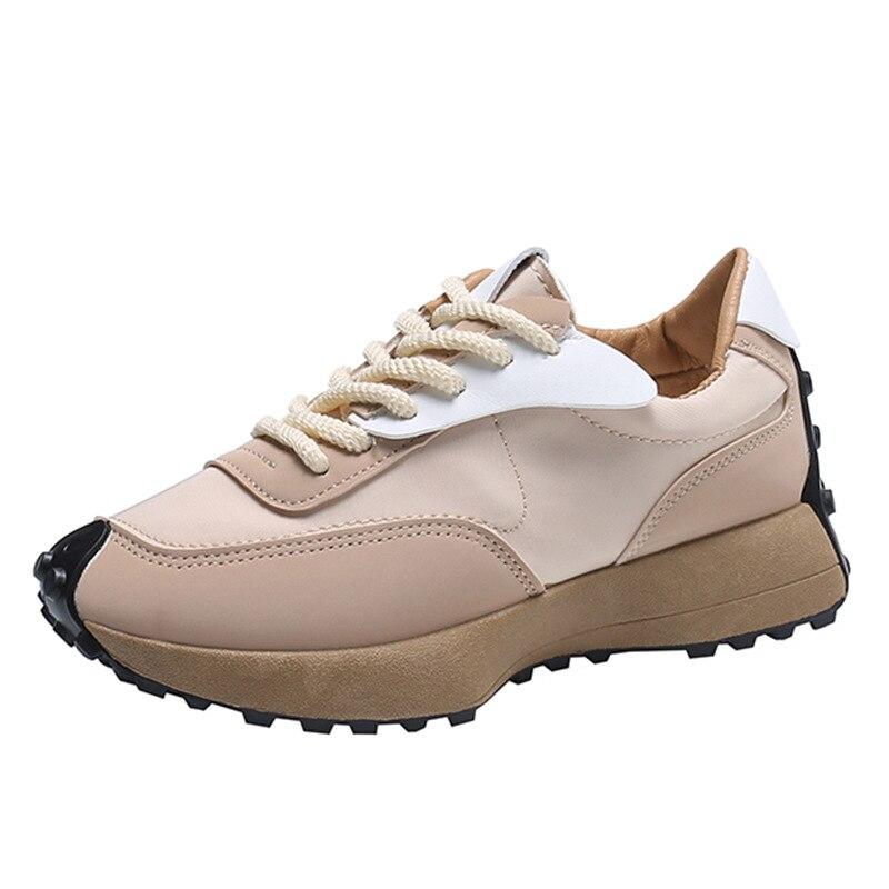 Cheap Women 'S Shoes Spring 2023 New Thick Soled Matching Color Running