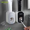 Yikoko Wall-Mounted Automatic Toothpaste Dispenser & Toothbrush Holder