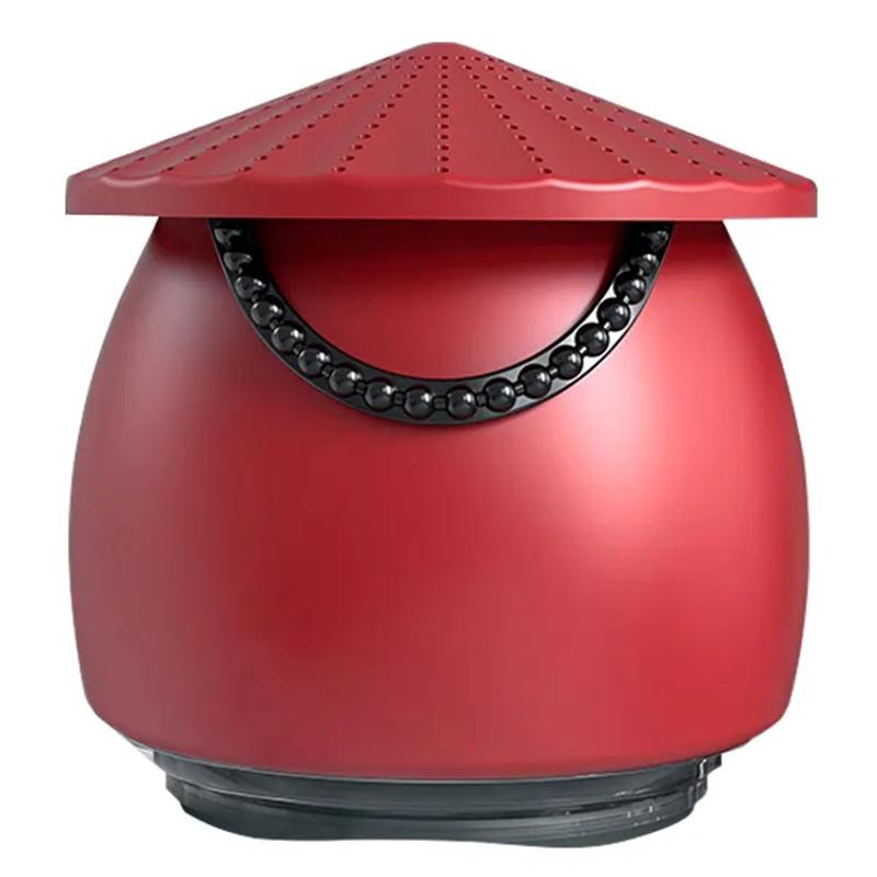 

EWA A123 Mini Portable Bluetooth-compatible Speaker IPX7 Waterproof Subwoofer Metal Speaker (CE) Red