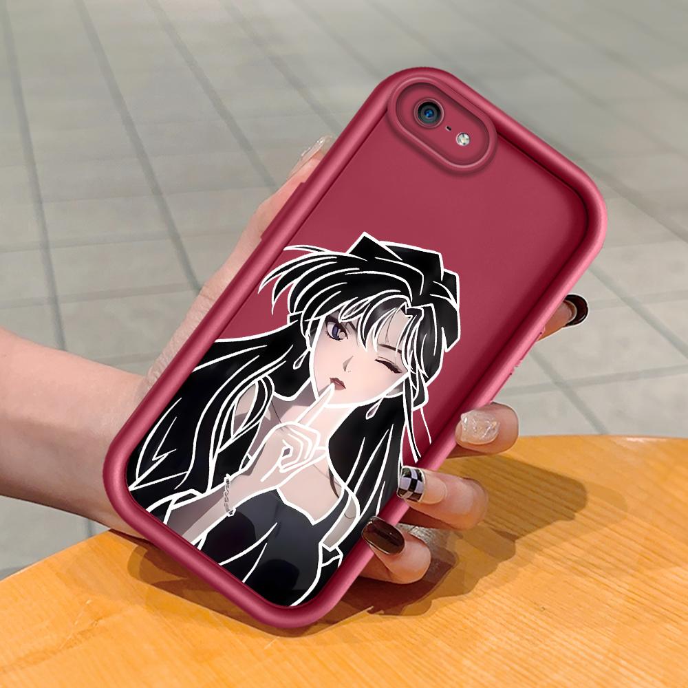 Soft Silicone Square Ladder Printing Pattern Phone Casing Full Cover Camera Shockproof Protection Rubber Case for iPhone Infinix Tecno OnePlus