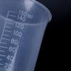 Plastic Beaker Set: 50ml Beaker, 100ml Graduated Cylinder, 500ml Beaker, 1000ml Double-Sided Graduated Cup