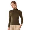 Custom Cashmere Tencel Turtleneck Long-Sleeve Slim Fit Warm Top Sweater