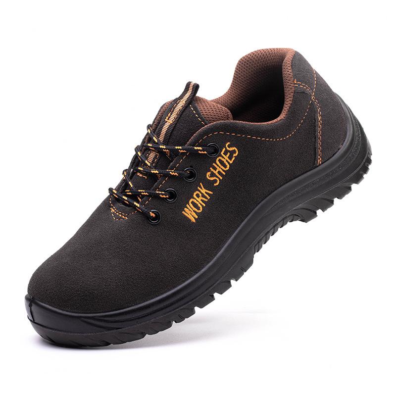 Labor Insurance Shoes Anti-smashing and Anti-piercing Steel Baotou Labor Insurance Shoes Wear-resistant, Non-slip and Oil-resistant Safety Shoes