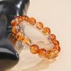 Mei Zhuo Natural Yellow Ametrine & Rainbow Crystal Bracelet
