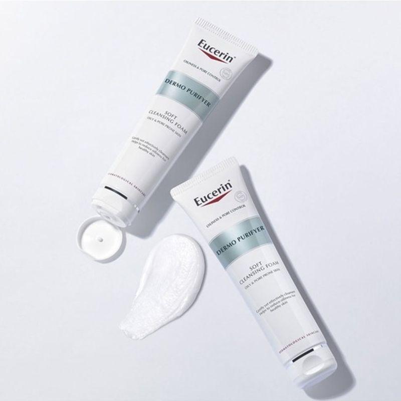 Eucerin Dermopurifier Soft Cleansing Foam Duo Ampoule Sachet (1 sheet)