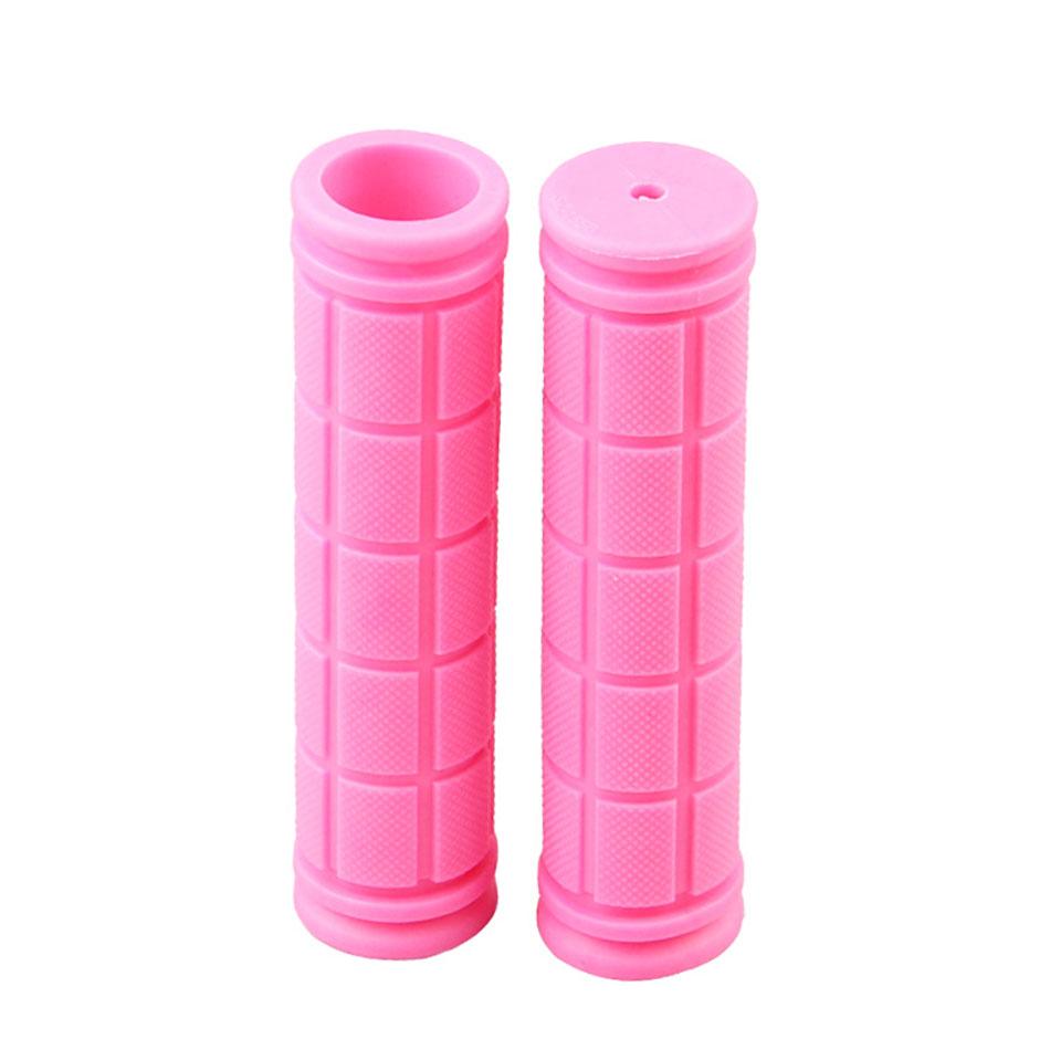 2PCS Bicycle Grips Rubber Bike Handlebar Grip MTB Mountain Bike Grip Accessories Anti-slip Bike Scooter Grip Cover Cycling Parts