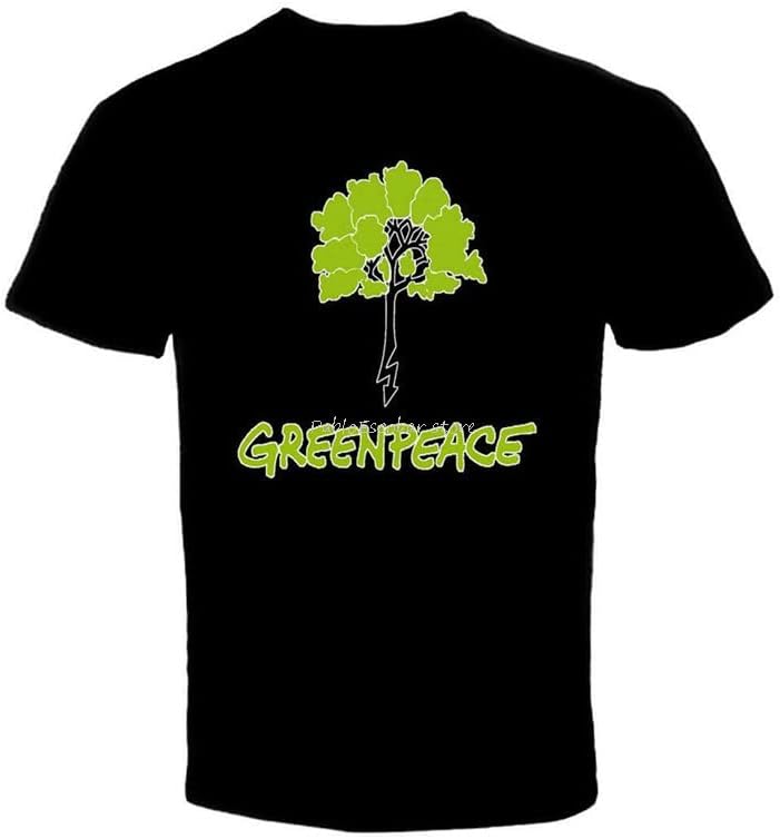Men Brand Tshirt Summer top tees New Greenpeace 6 New T Shirt Euro Size Street Tee Shirt