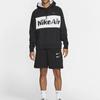 Nike Alphabet Logo Print Colorblock Hoodie Men Hoodies Black CJ4825-010