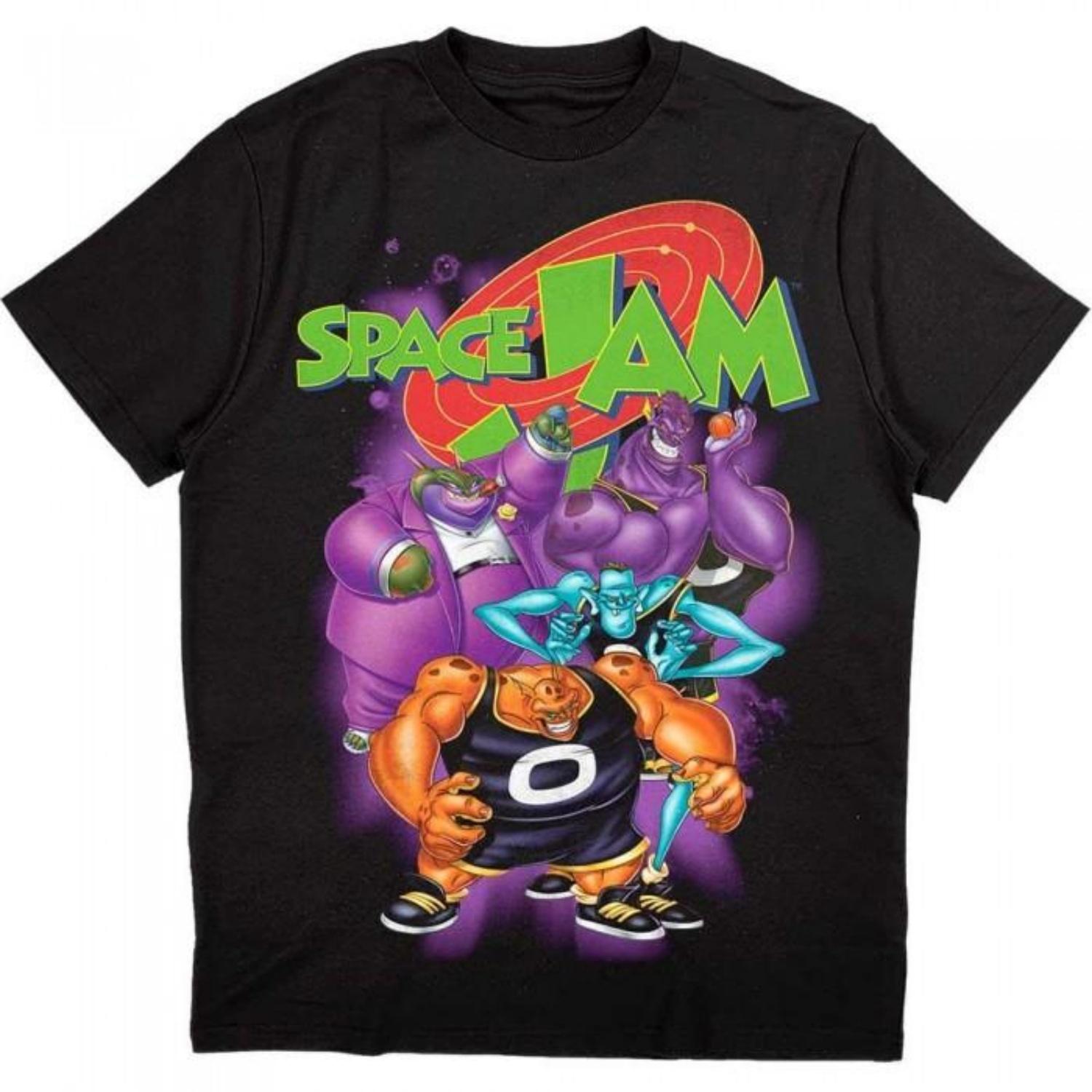 Space Jam Unisex Adult Monstars Homage T-Shirt S