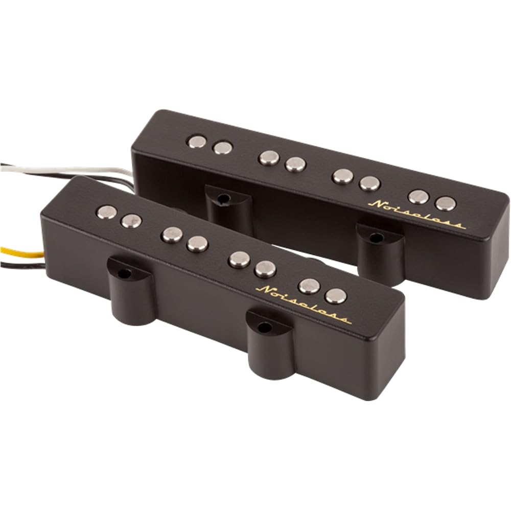 Fender Pickups: Fender® Vintage Noiseless™ Jazz Bass® Pickups, (2)