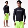Men's Quick-Dry Long Sleeve Wetsuit for Surfing, Snorkeling, and Water Sports - Sun Protection & Jellyfish Defense.