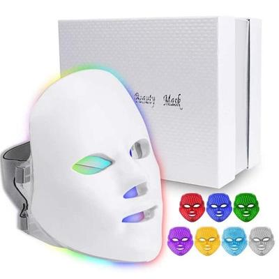 LED-Therapie für das Gesicht LED-Licht Photon aufhellende Maske Rotlichttherapie LED-Gesichtsmaske