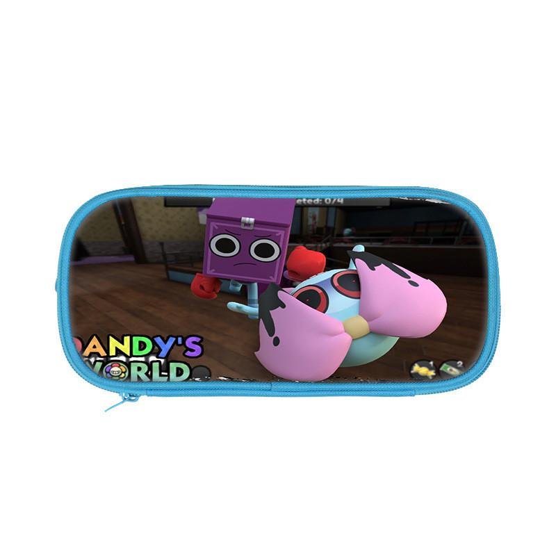 Astuccio Dandys World in Nylon con Ampio Spazio per Studenti e Bambini