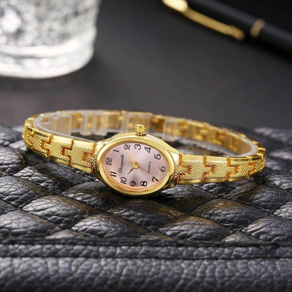 Oval Dial Women Quartz Watches Fashion Luxury Ladies Watch Stainless Steel Wristwatch Gift Dress Clock Reloj Mujer