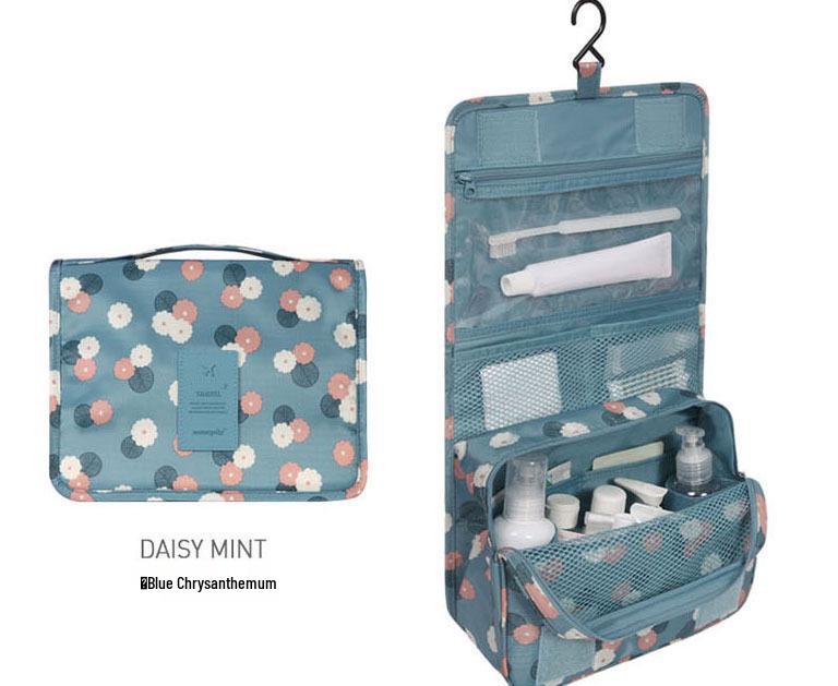 Korean Style Waterproof Hanging Toiletry Bag for Men and Women