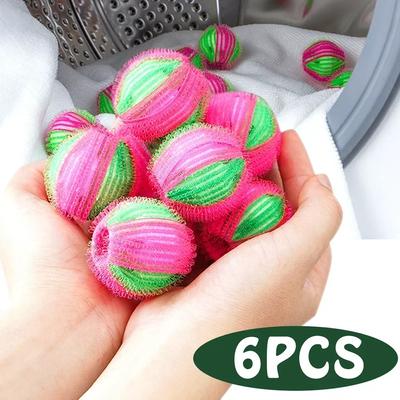 6 peças amaciante de roupas de nylon remove fiapos roupas de lã cuidados pessoais cães gatos armadilhas de cabelo produtos para casa