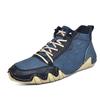 New Men's Mid-Top Octopus Martin Boots - Spring/Autumn Handmade Casual Outdoor Shoes