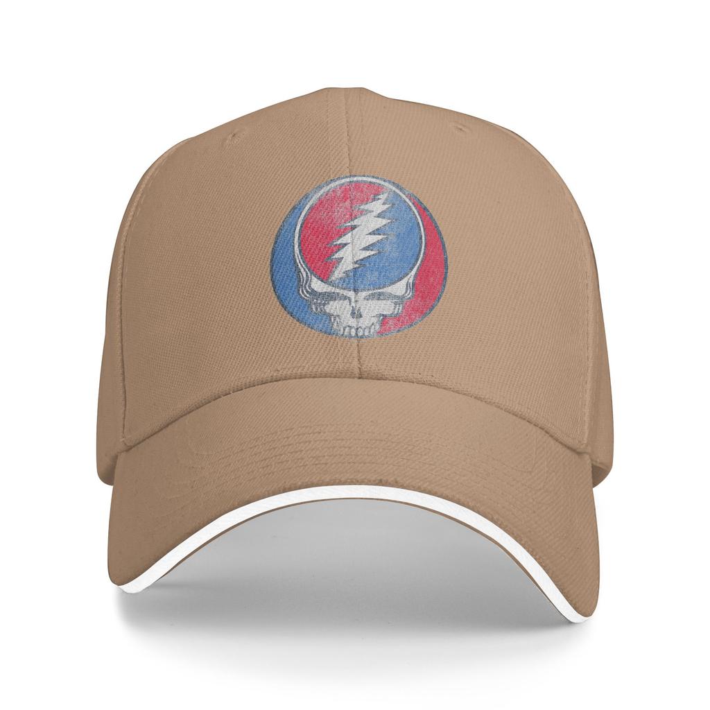 Grateful Dead Your Face Casual Baseball Cap  Hunting Camping Trucker Hat Spring Sun Visor Men Adult Classic Snapback Cap
