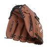 Sport Baseballhandschuh für Erwachsene Jugendliche Leder Atmungsaktiv Baseball Softballhandschuh für Training Braun 24.1cm 9.5in