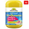 Natures KIDS VITA GUMMIES TRIO Way Kids Omega Trio Jelly 60 Tablets 6 Packs