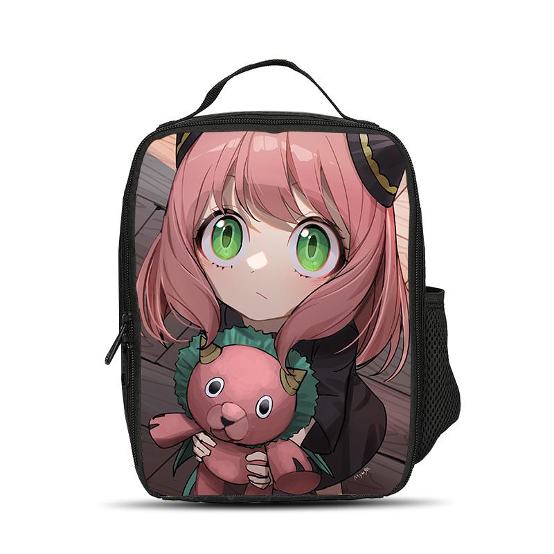 SPY×FAMILY IJszak Lunchtas Veelzijdig Cartoon Grote Capaciteit Sterke Prestaties Beste Cadeau voor Jongens en Meisjes School Verjaardag