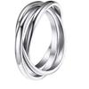Tricycline Ring Couple Rotating Anti-anxiety Wrist Ring