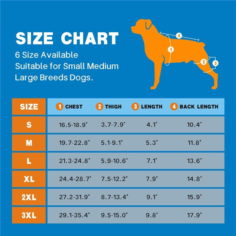 Adjustable Dog Knee Brace Breathable Durable Leg Support Bracket Reflective Design Joint Support Pet Knee Wound Protection
