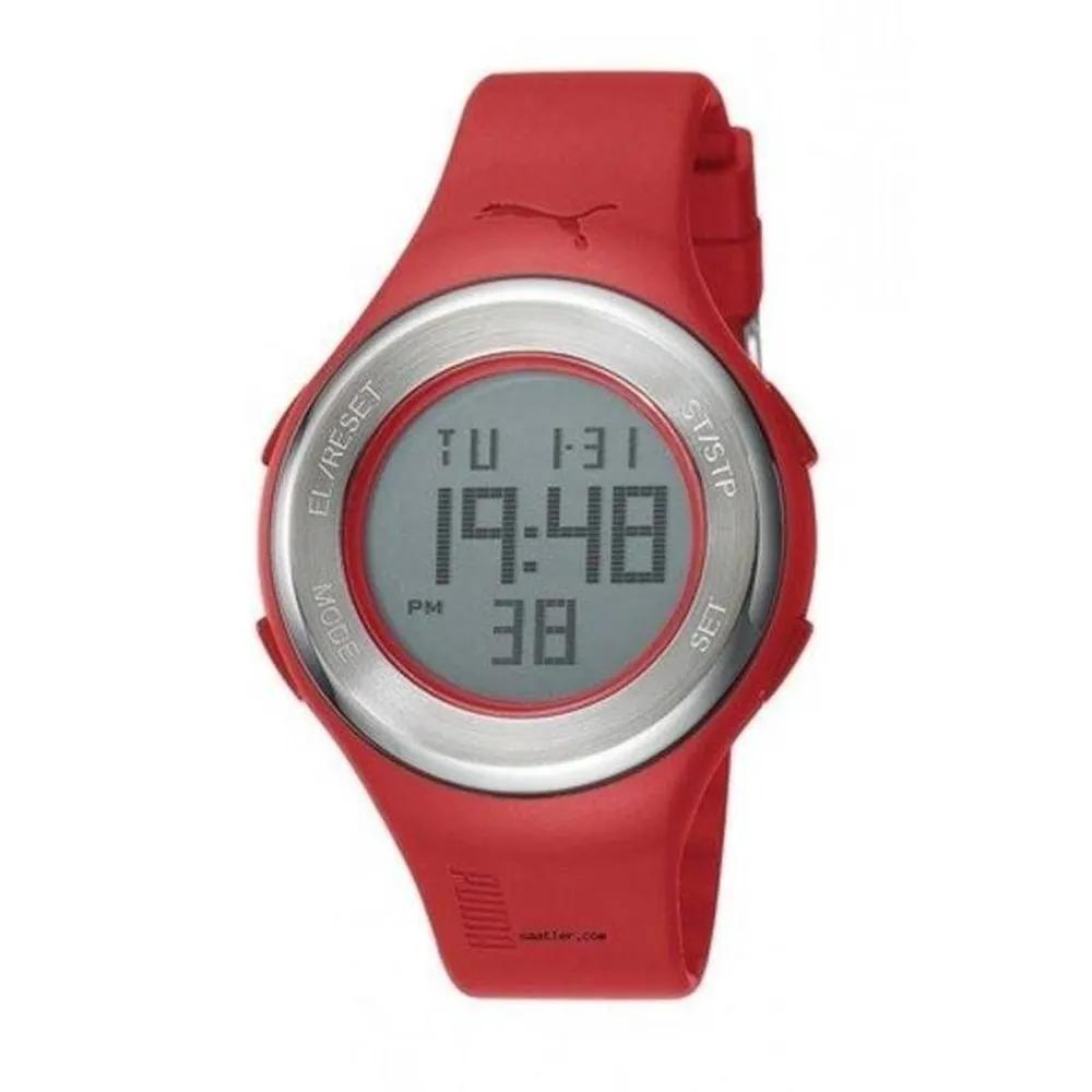 Puma Urethane Band Digital Watch PU910981006 Red 490304