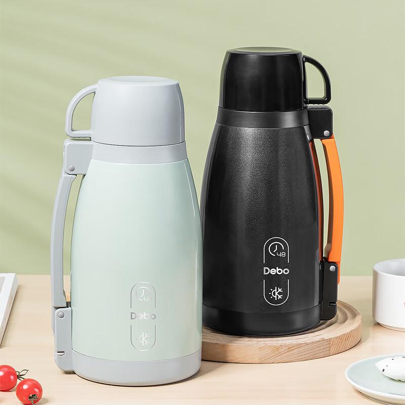 Debo Matia Dual-Use 316SS Travel Flask