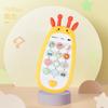Baby Cartoon Radish Simulation Mobile Phone Can Be Bitten, Children'S Music Early Education Story Machine, Bilingual Learning Toy