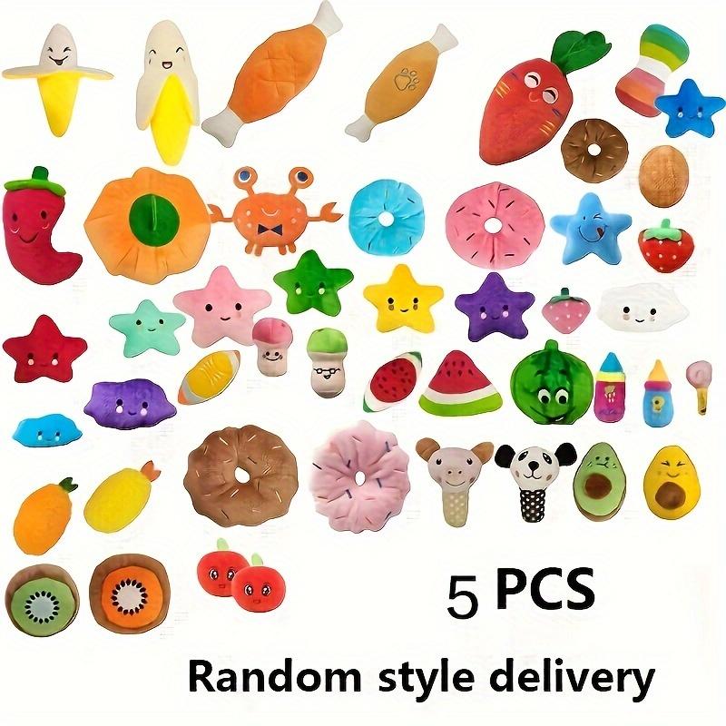 

Мягкая игрушка для собак с рисунком из мультфильмов, подходит для маленьких собак - прочный, интерактивный и шуршащий набор игрушек для домашних животных.