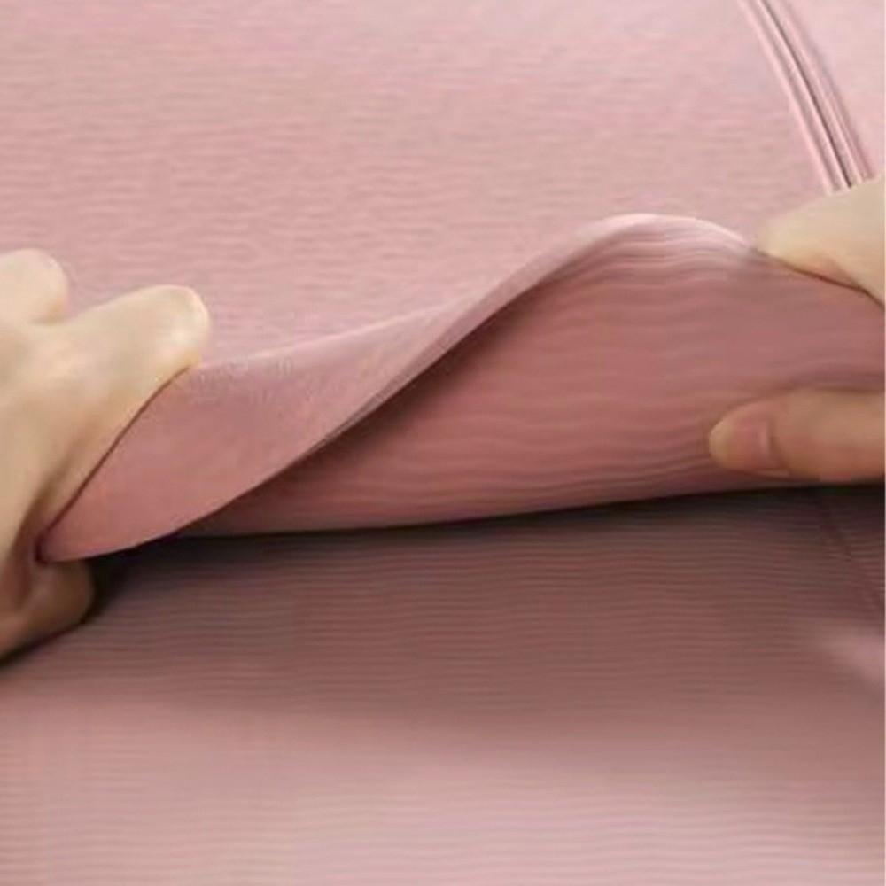 Elastic Foldable Yoga Mat Non-slip Fitness Cushion Foldable Pilates Mat  Gymnastics