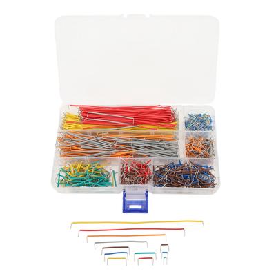 840PCS Breadboard Jumper Wire Flexible Breadboard Anschluss Linie Kabel mit Lagerung Box