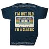 I Am Not Old Best Of 1975 I M A Classic 50th Birthday Gift Men T Shirt Casual T-shirt Soft Cotton Slim Fit Tee Tops Clothing