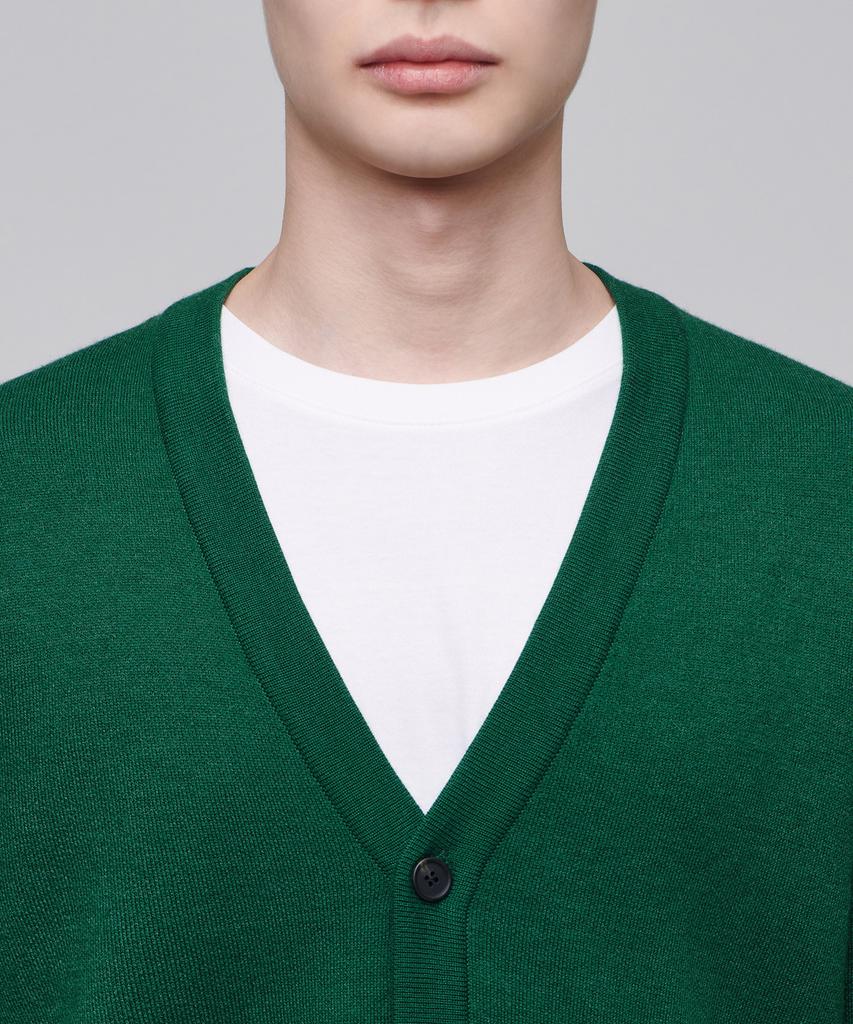 Musinsa Standard Minimalist Cardigan [Jolly Green]