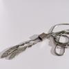 Punk Bolo Tie Cowboy Feathers Feathers Necktie Necklace Semi-finished Accessory