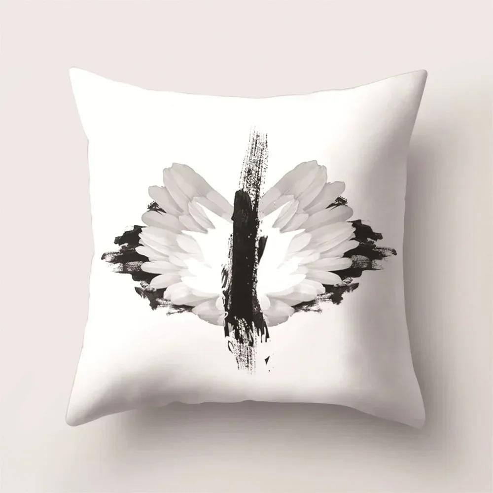 Colorful Butterfly And Art Design Pattern Cushion Covers For Sofa Bedroom Car Pillow Covers