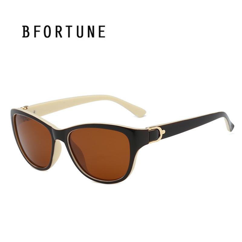 Occhiali da sole rotondi BFORTUNE da donna Designer di marca Occhiali da sole ovali in metallo con lenti polarizzate Protezione UV400
