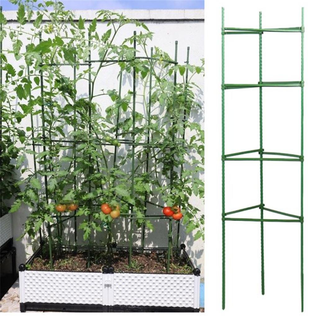 24Pcs Garden Vegetables Stakes For Plant Cage Support Tomato Cage For Vertical Climbing Plants For 11mm Stake