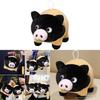 Plush Pig Stuffed Toy With Black Hanging Loop For Bedroom Decor And Giftgiving