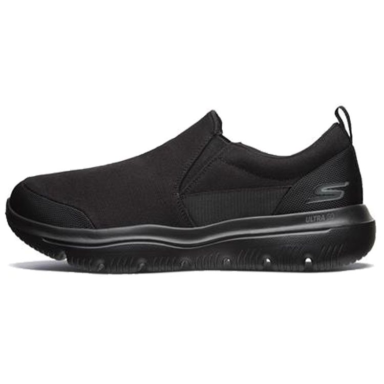 Кроссовки Skechers Go Walk Evolution Ultra Mesh Повседневные Дышащие Низкие Мужские кроссовки Черные 54736-BBK 42