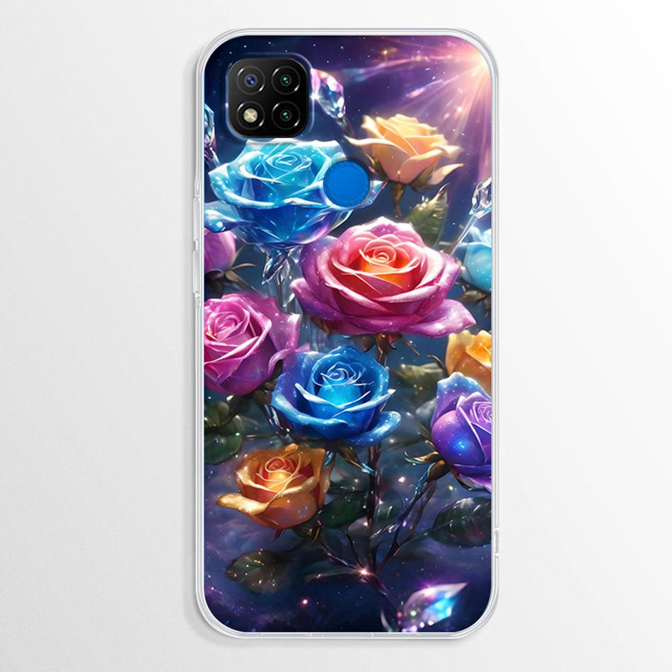 For Xiaomi Redmi 10A Case Fashion Marble Clear Silicon Soft TPU Cover Coque For Xiaomi Redmi 10A 10 A 6.53'' Phone Cases Fundas
