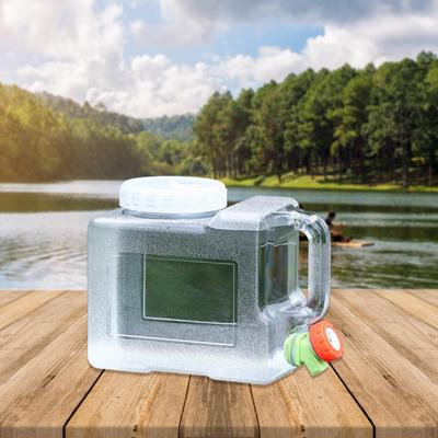 Water Container Bottle Carrier Clear Large Tank Storage Bucket Camping Jug