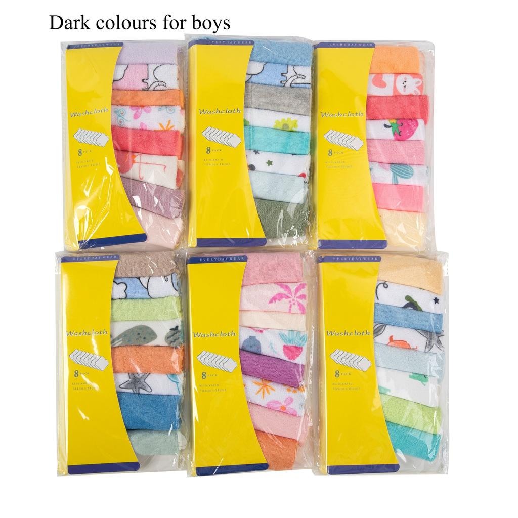 4Pcs Baby Bibs Burp Clothes Cartoon Newborn Saliva Towels for Girls Boys Cotton Kids Apron Infant Accessories Toddler Bibs Set
