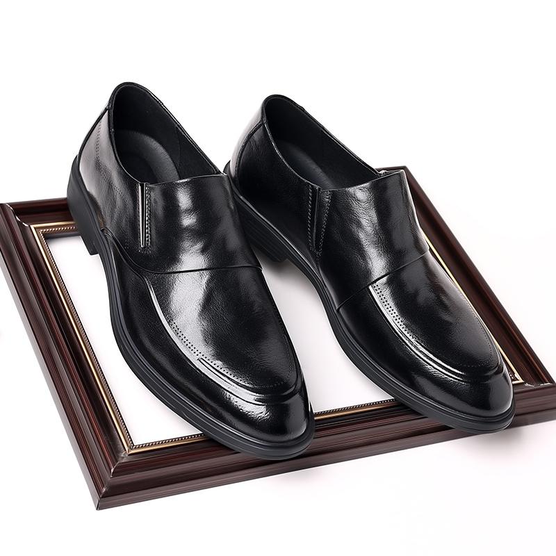 

Модные деловые туфли для мужчин из мягкой кожи, деловые оксфорды, качественные кожаные туфли с мягкой подошвой, мужские туфли для свадьбы, вечеринки, свидания 44 чёрный
