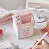 Pen Stand Pencil Storage Box Large Capacity Makeup Brush Organizer Sweet House Pen Holder  School