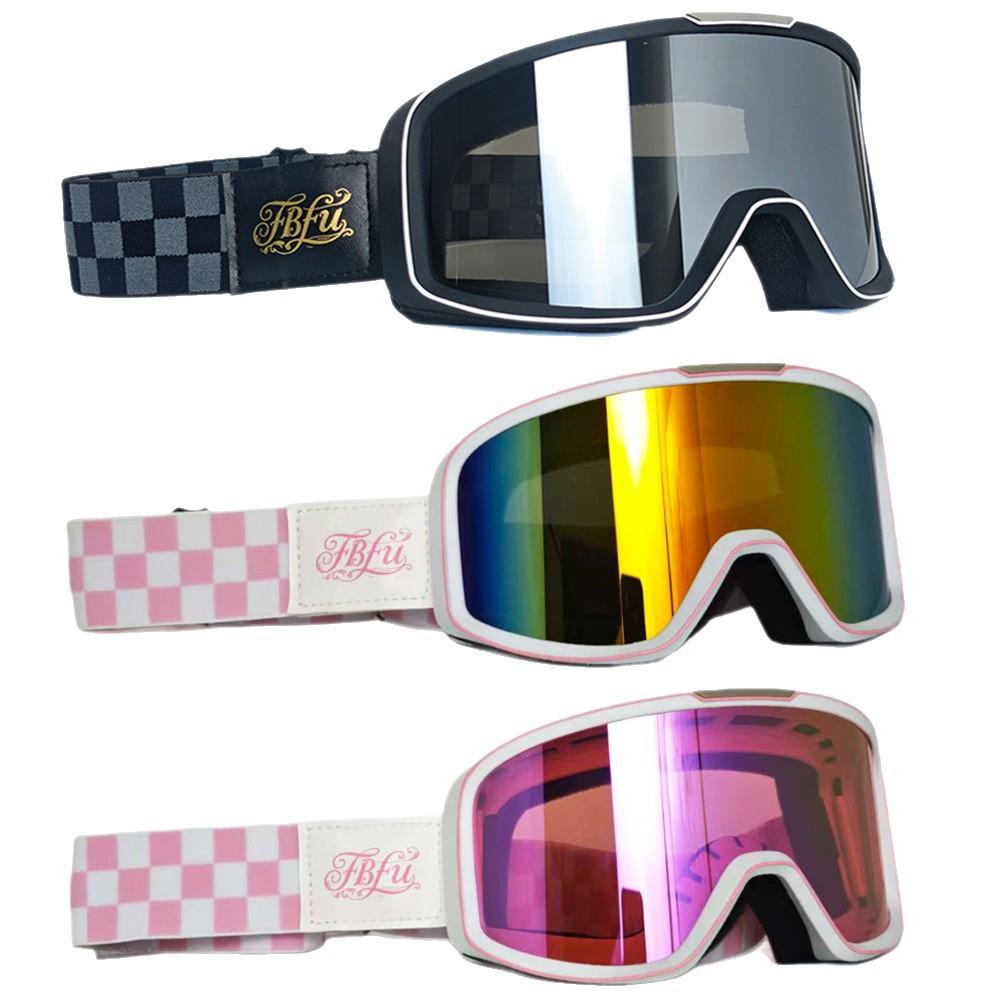 Goggles, outdoor cycling, motorcycle helmet goggles, black face shield, mountaineering goggles, windproof and snowproof goggles, retro cycling