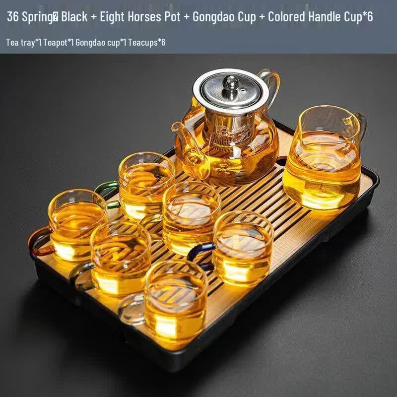 Q_wei Small Bamboo Water Storage Tea Tray